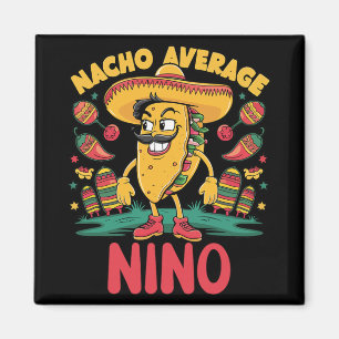Imán Nacho Promedio Nino Mexicano Coincidente Cinco De
