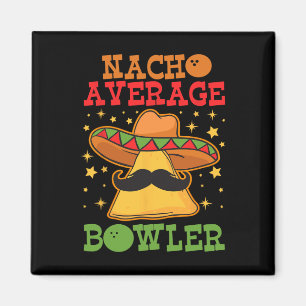 Imán Nacho Promedio Único Bowler Diez Bolas De Pin Fund