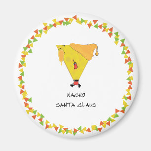 Imán Nacho Santa con chile