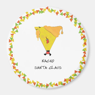 Imán Nacho Santa con chile