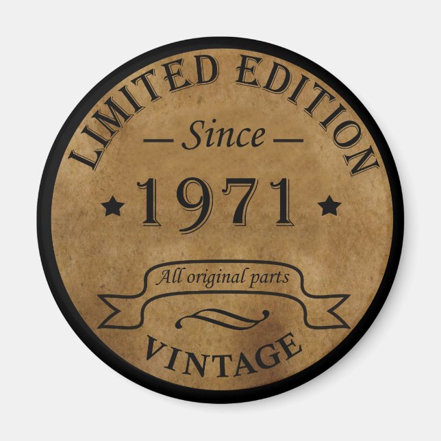 Imán Nacido en 1971 (Frente)