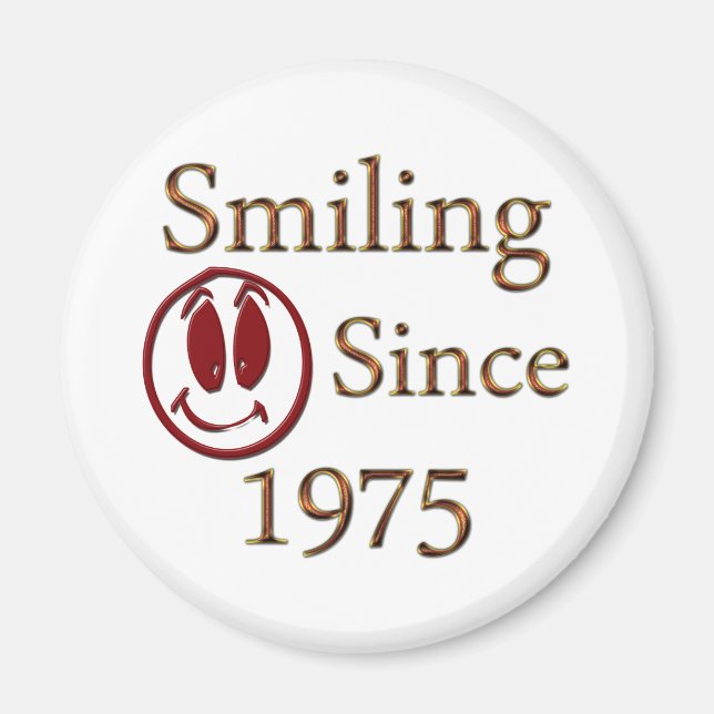 Imán Nacido en 1975 (Frente)