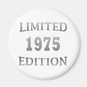 Imán nacido en 1975 edición limitada 50