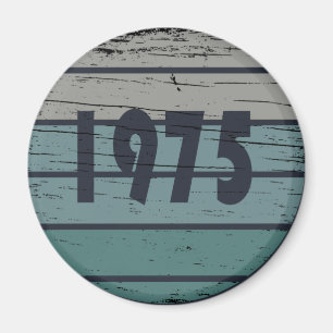 Imán Nacido en 1975, regalo de 50 años