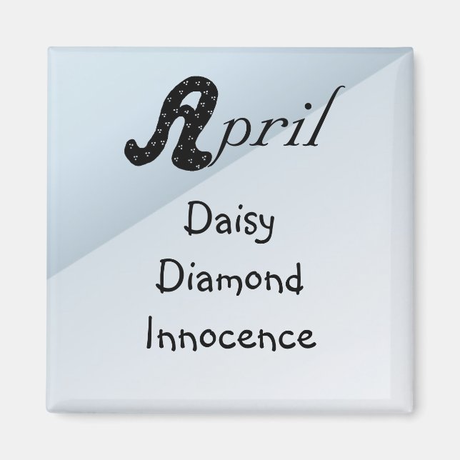 Imán Nacido en abril (Frente)