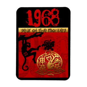 Imán Nacido en el año del mono 1968 - Astrología chin