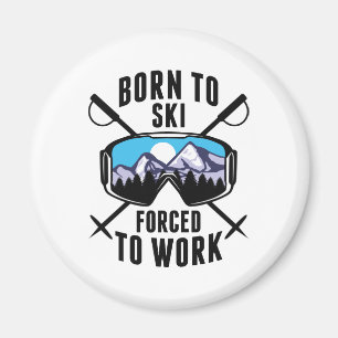 Imán Nacido En Esquí Obligado A Trabajar