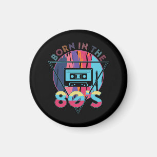 Imán Nacido en la cinta cassette de los años 80