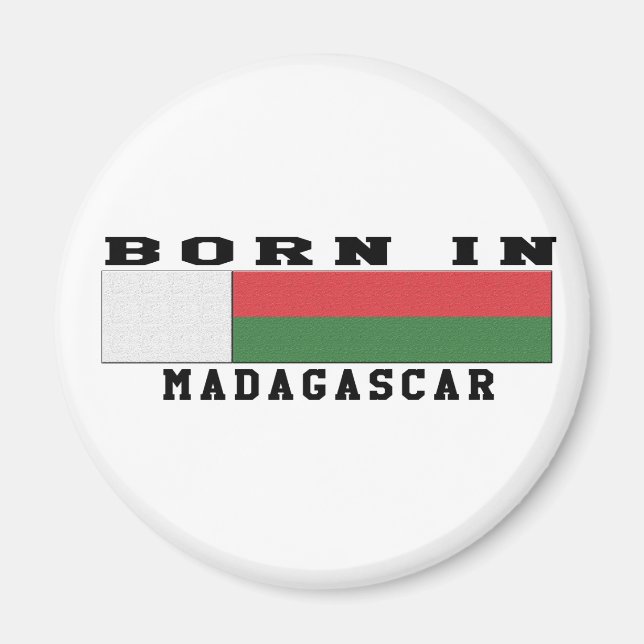 Imán Nacido En Madagascar (Frente)