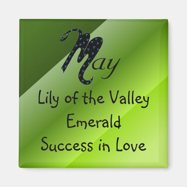 Imán Nacido en mayo (Frente)