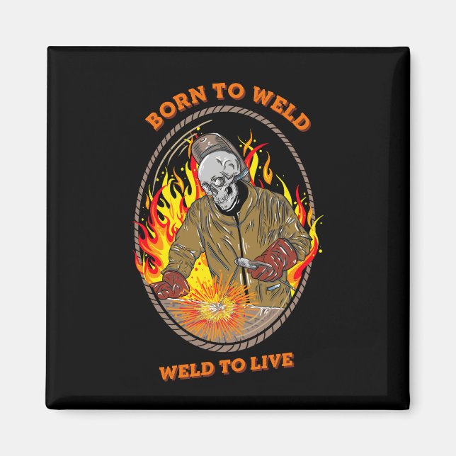 Imán nacido en soldadura (Frente)