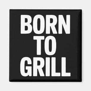 Imán Nacido Para Asar Bbq Patio Maestro Parrilla Rey
