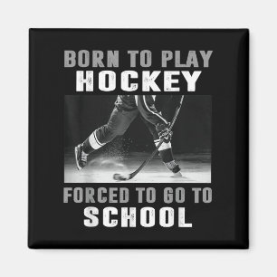 Imán Nacido Para Jugar Hockey Obligado A Ir A La Escuel