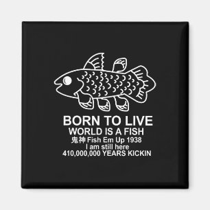 Imán Nacido Para Vivir El Mundo Es Un Pez Coelacanto Me