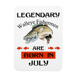 Imán Nacieron legendarios pescadores de Walleye en juli
