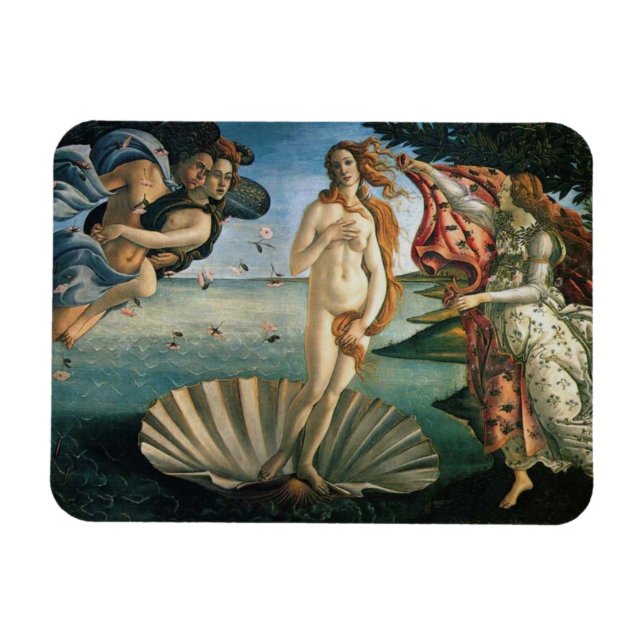 Imán Nacimiento de Botticelli de Venus (Horizontal)
