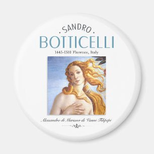 Imán Nacimiento de Botticelli de Venus Pintura y Painte
