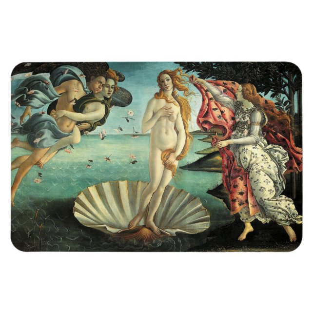 Imán Nacimiento de Venus Botticelli Flex Magnet (Horizontal)