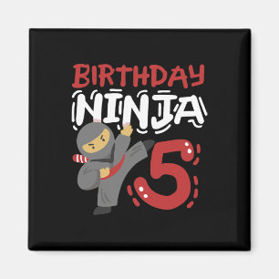 Imán Nacimiento Ninja Niños de Karate de 5 años 5 Nacim