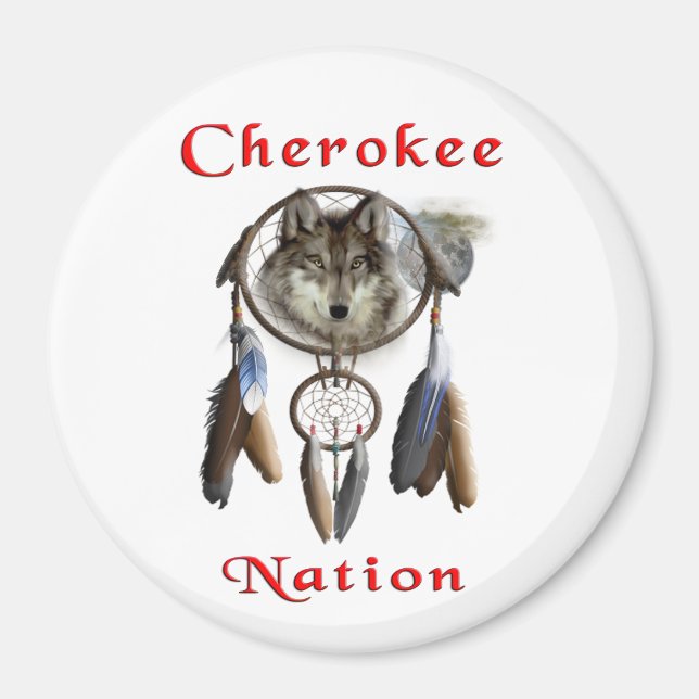 Imán Nación de Cherokee (Frente)