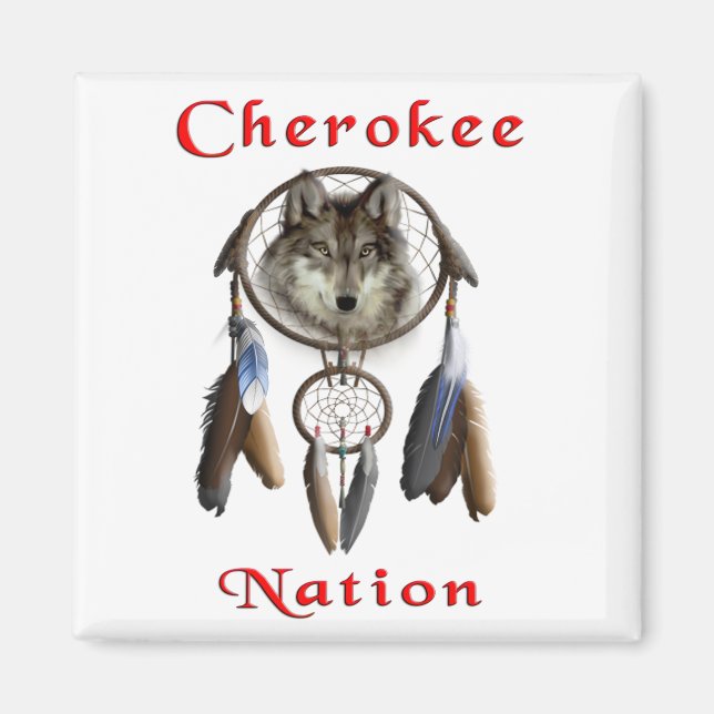 Imán Nación de Cherokee (Frente)