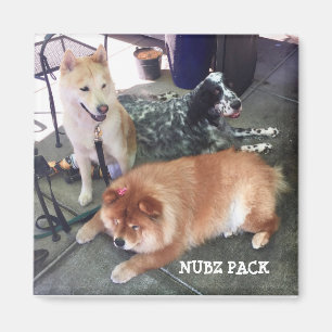 Imán NACIÓN NUBZ Magnet. Square