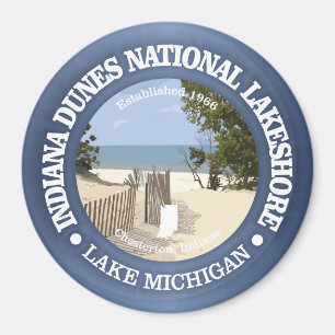 Imán Nacional de las dunas de Indiana a orillas del