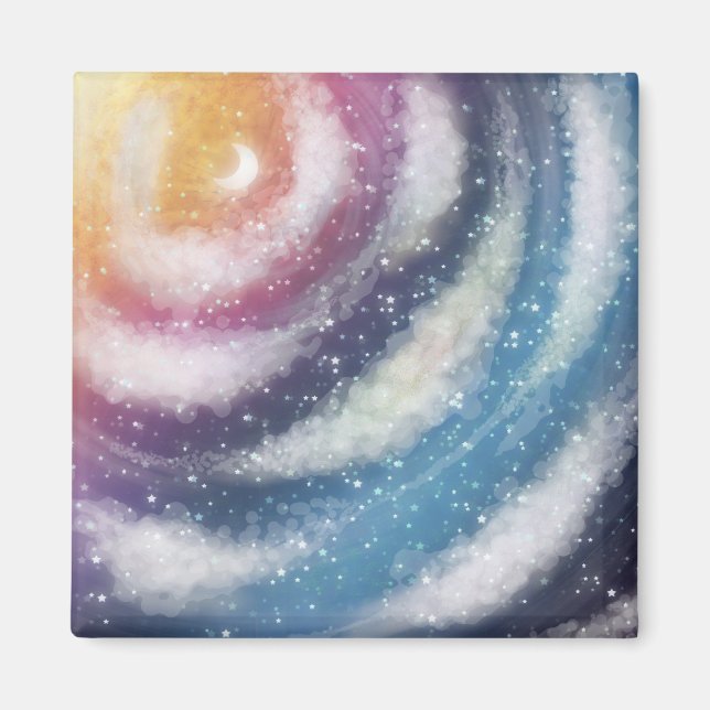 Imán Nacreous Clouds Magnet (Frente)
