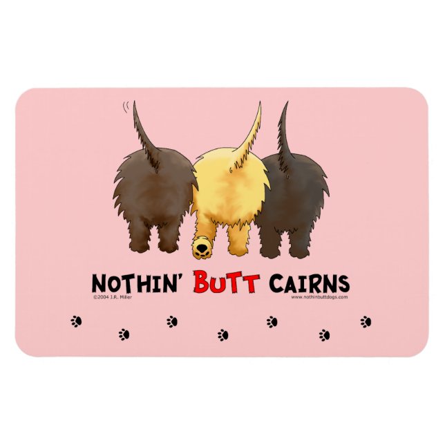 Imán Nada de Butt Cairns (Horizontal)