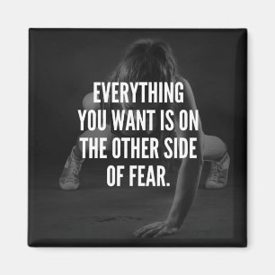 Imán NADA DE MIEDO - Motivación del entrenamiento femen