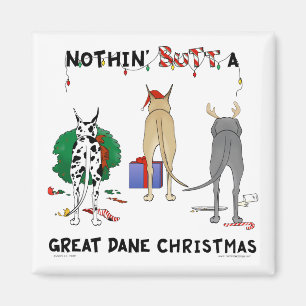 Imán Nada empalma navidad de un danés