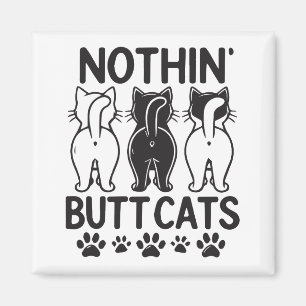 Imán Nada más que gatos, gatos divertidos
