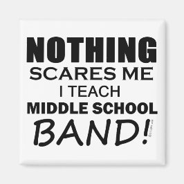 Imán Nada me asusta a la banda de la escuela secundaria