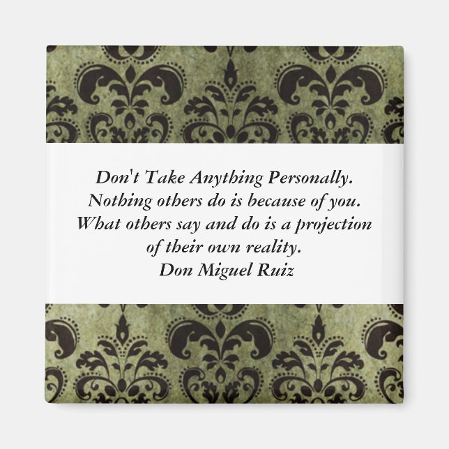 Imán Nada personal (Frente)