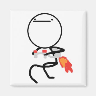 Imán Nada Que Hacer Aquí Rage Face Meme