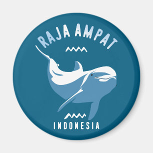 Imán Nadando con delfines en Raja Ampat