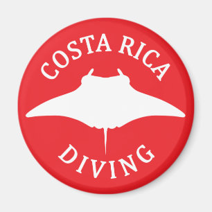 Imán Nadando Con Manta Ray - Buceo En Costa Rica