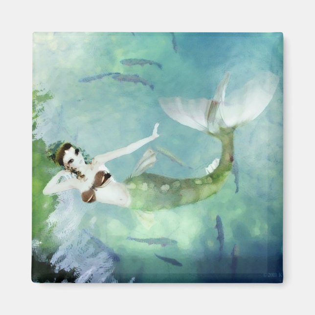 Imán Nadando con Salmon Magnet (Frente)