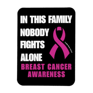 Imán NADIE LUCHA SOLO...Cáncer de Mama