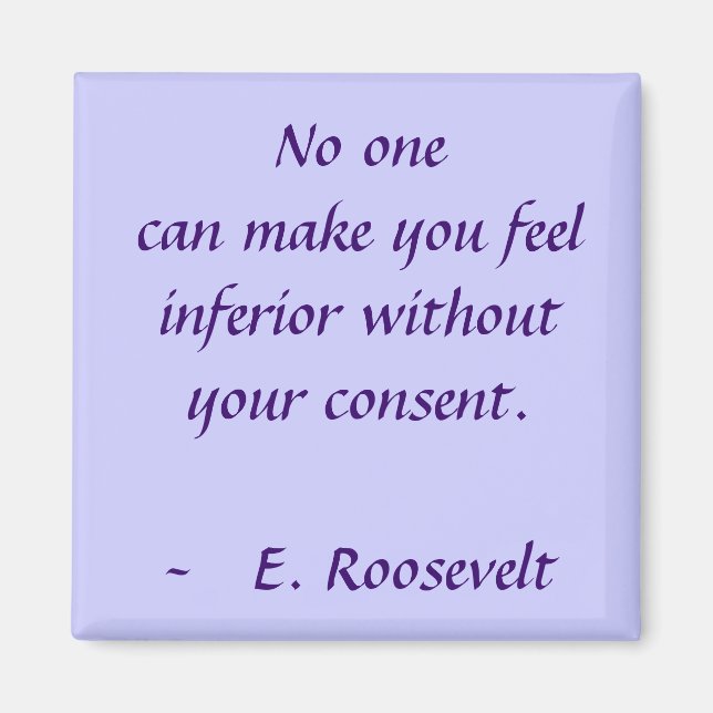 Imán Nadie puede hacerte sentir loco (Frente)