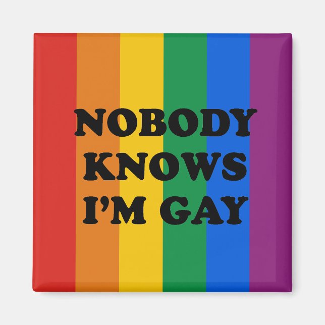 IMÁN NADIE SABE QUE SOY GAY (Frente)