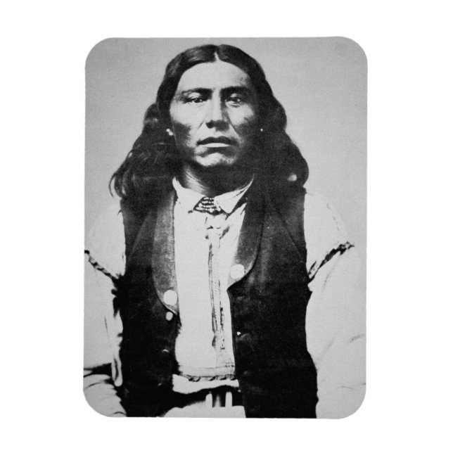 Imán Naiche (d.1874) Jefe de los Apaches de Chiricahua (Vertical)