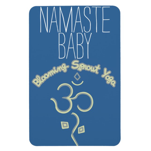Imán Namaste Baby Car Magnet (Vertical)