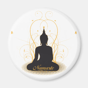 Imán Namaste elegante Buda