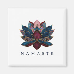 Imán Namaste Flor de Loto Budismo Zen Yogui Buda Budist