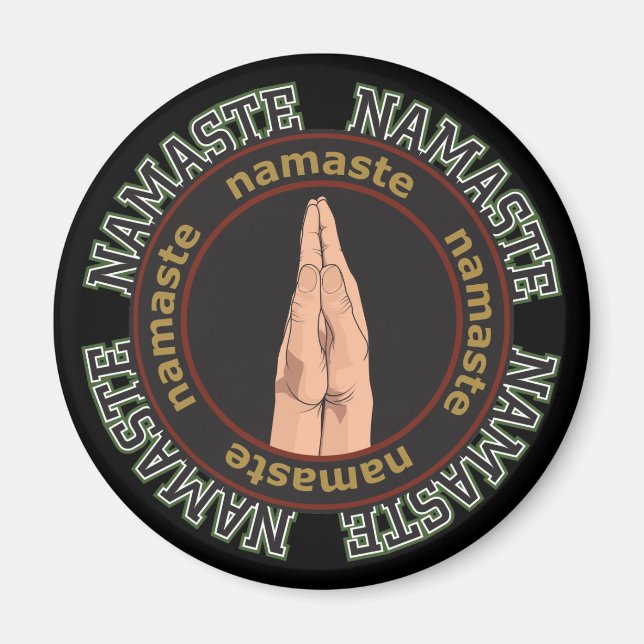 Imán Namaste Hands (Frente)