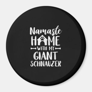 Imán Namaste Home Giant Schnauzer - Schnauzer Lover