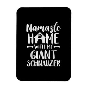 Imán Namaste Home Giant Schnauzer - Schnauzer Lover