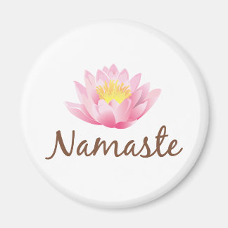 Imán Namaste Lotus Flower Yoga