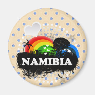 Imán Namibia con sabor a fruta linda